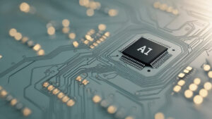 A chip with “AI” on it, which could be useful in CCTV.